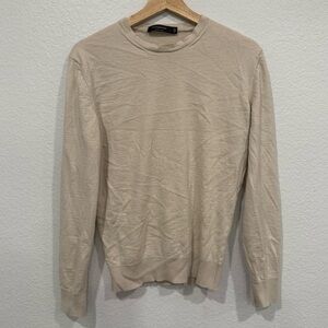 Ermenegildo Zegna Light Tan Crewneck Sweater